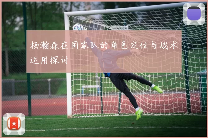 杨瀚森在国家队的角色定位与战术运用探讨