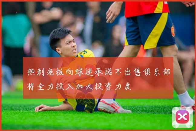 热刺老板向球迷承诺不出售俱乐部将全力投入加大投资力度